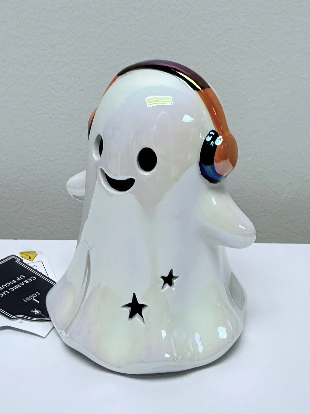 Target Bullseye Playground Halloween Ceramic Light up Ghost With Headphone 2026